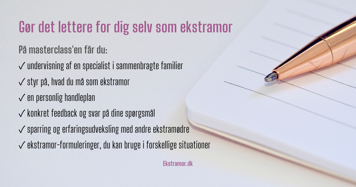 Masterclass hvad må jeg